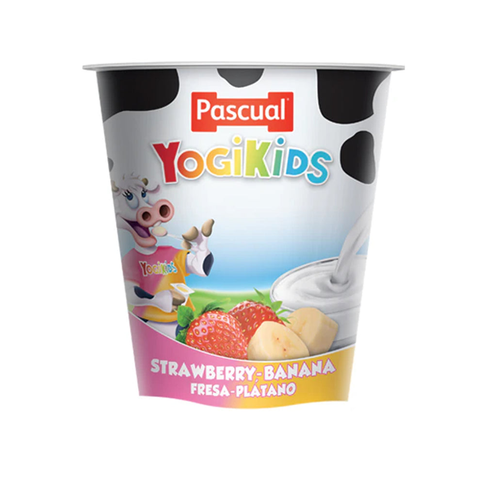 Pascual Yogikids Yogurt Strawberry and Banana 120g