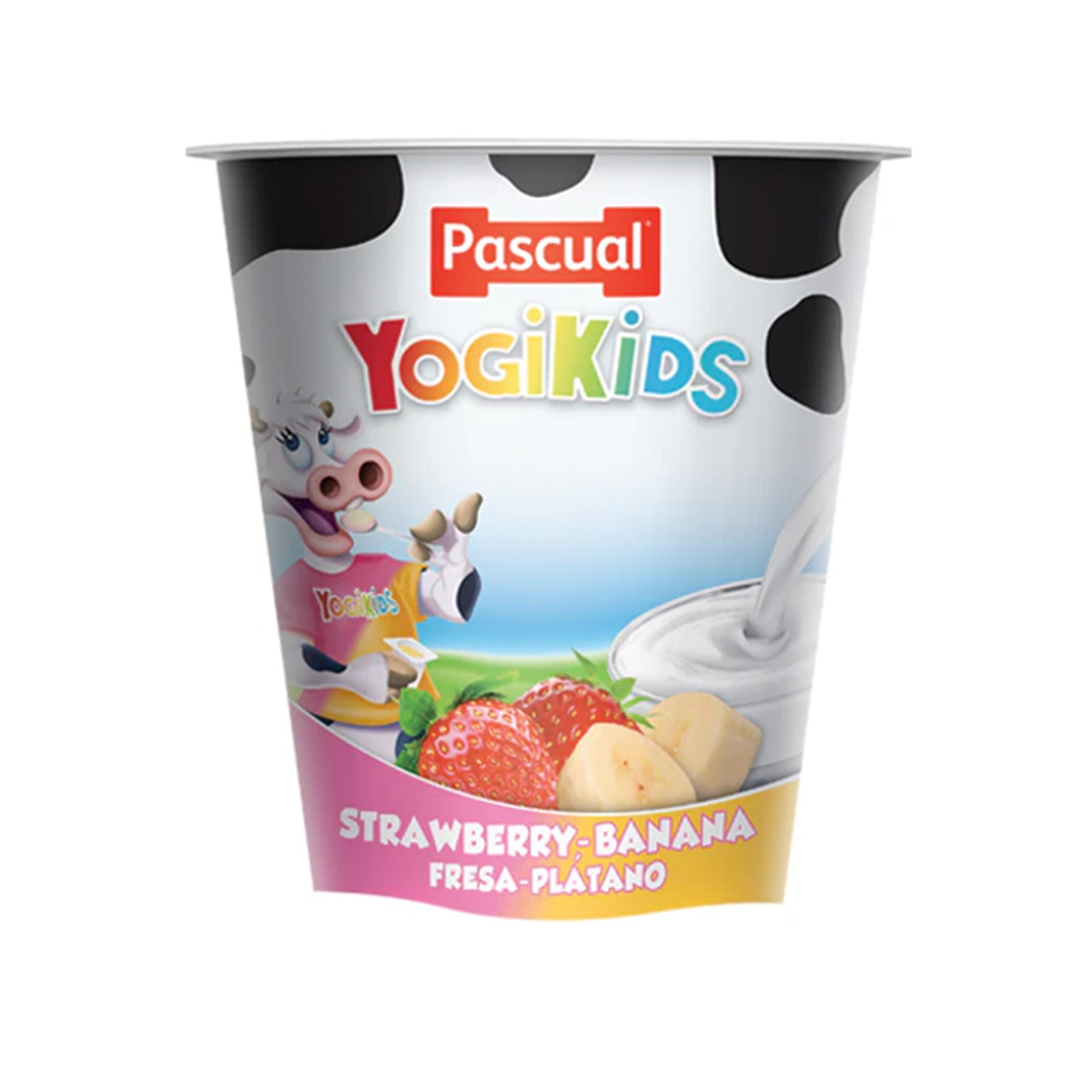 Pascual Yogikids Yogurt Strawberry and Banana 120g