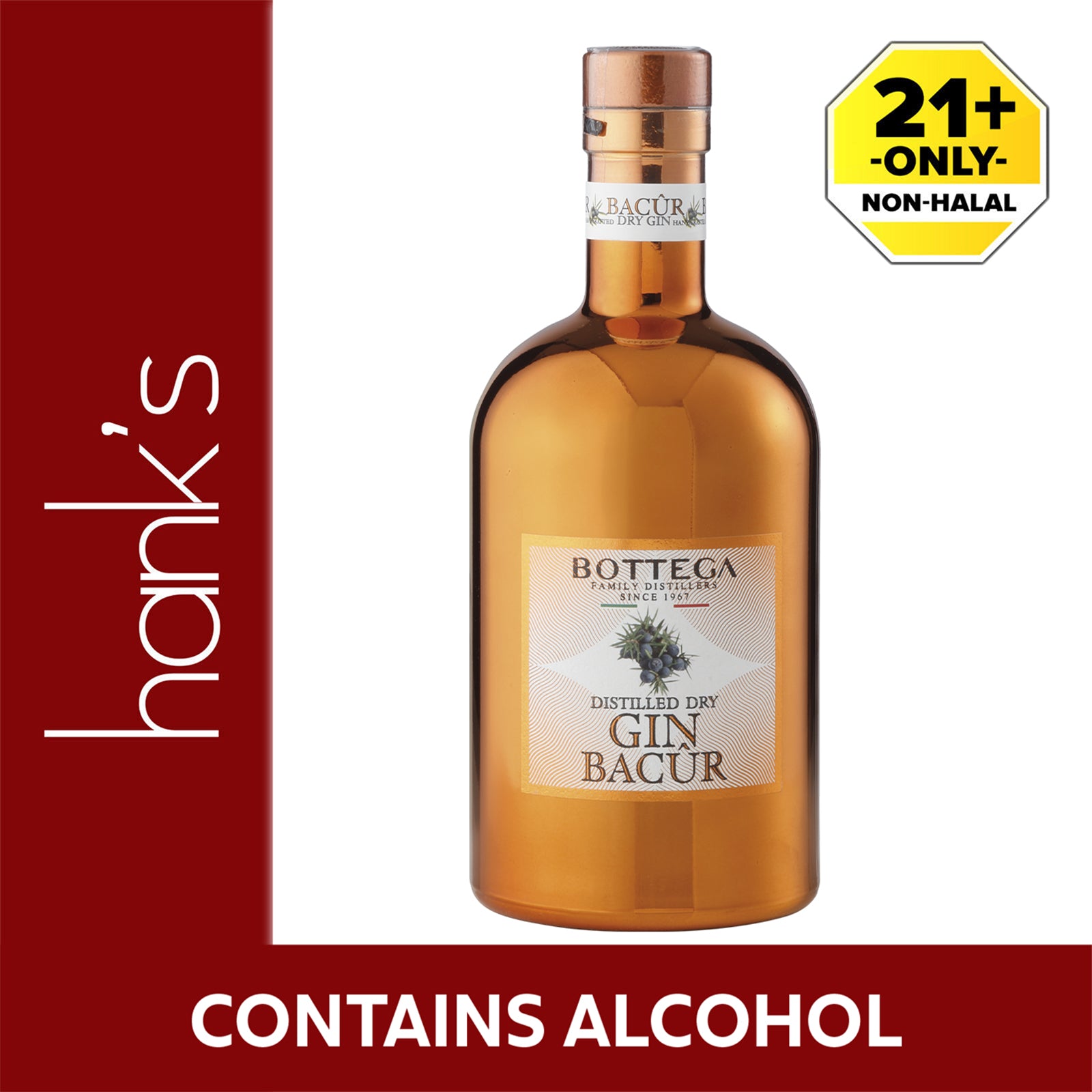 Bottega Bacur Gin 500ml
