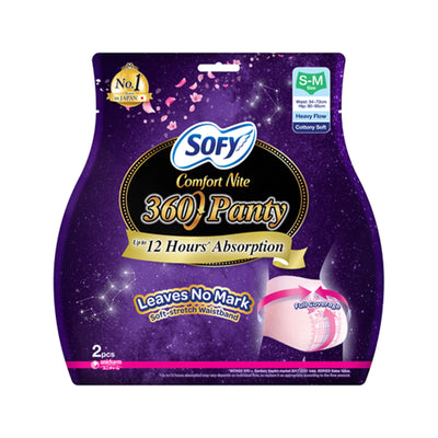 Sofy Sanitary Panty E/Black Fit M 1pack