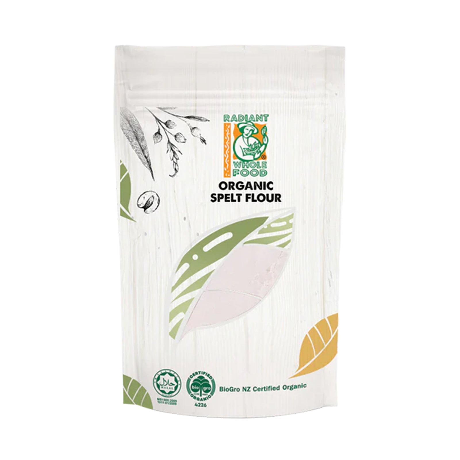 Radiant Organic Spelt Flour 500g