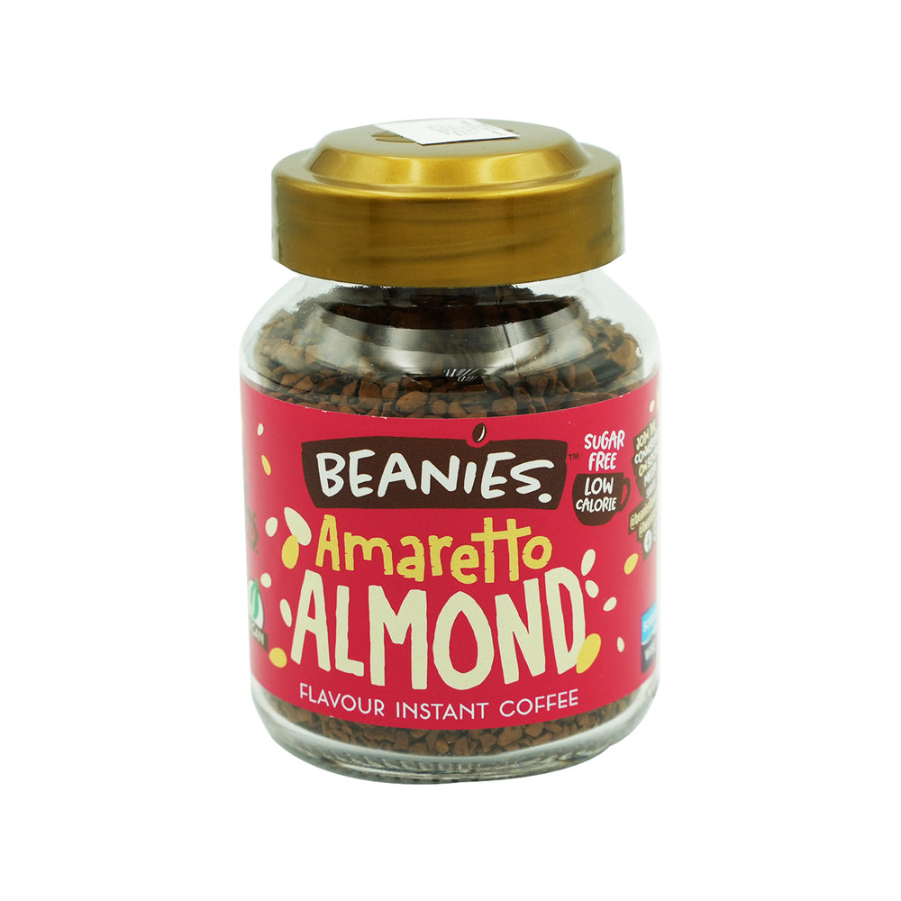 Beanies Amaretto Almond Flavor Instant Coffee 50g
