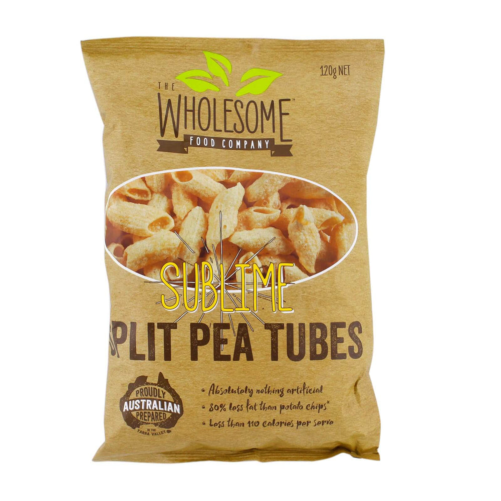 Wholesome Food Split Peas Tubes 120g