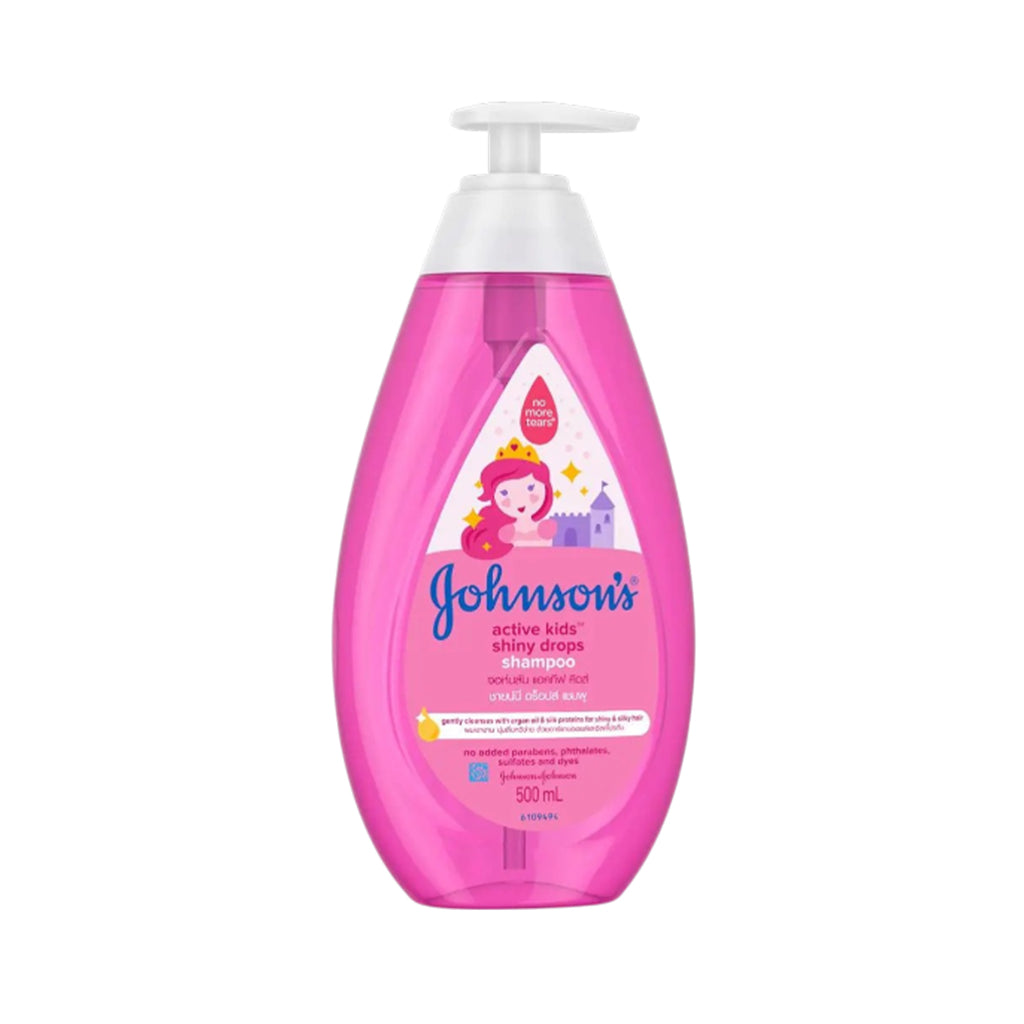 Johnsons Active Kids Shiny Drops Shampoo 500ml
