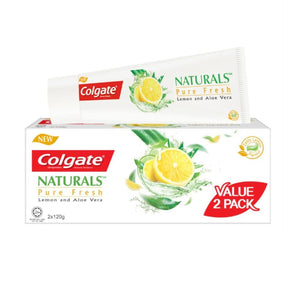 Colgate Naturals Pure Fresh Value Pack 120g x 2
