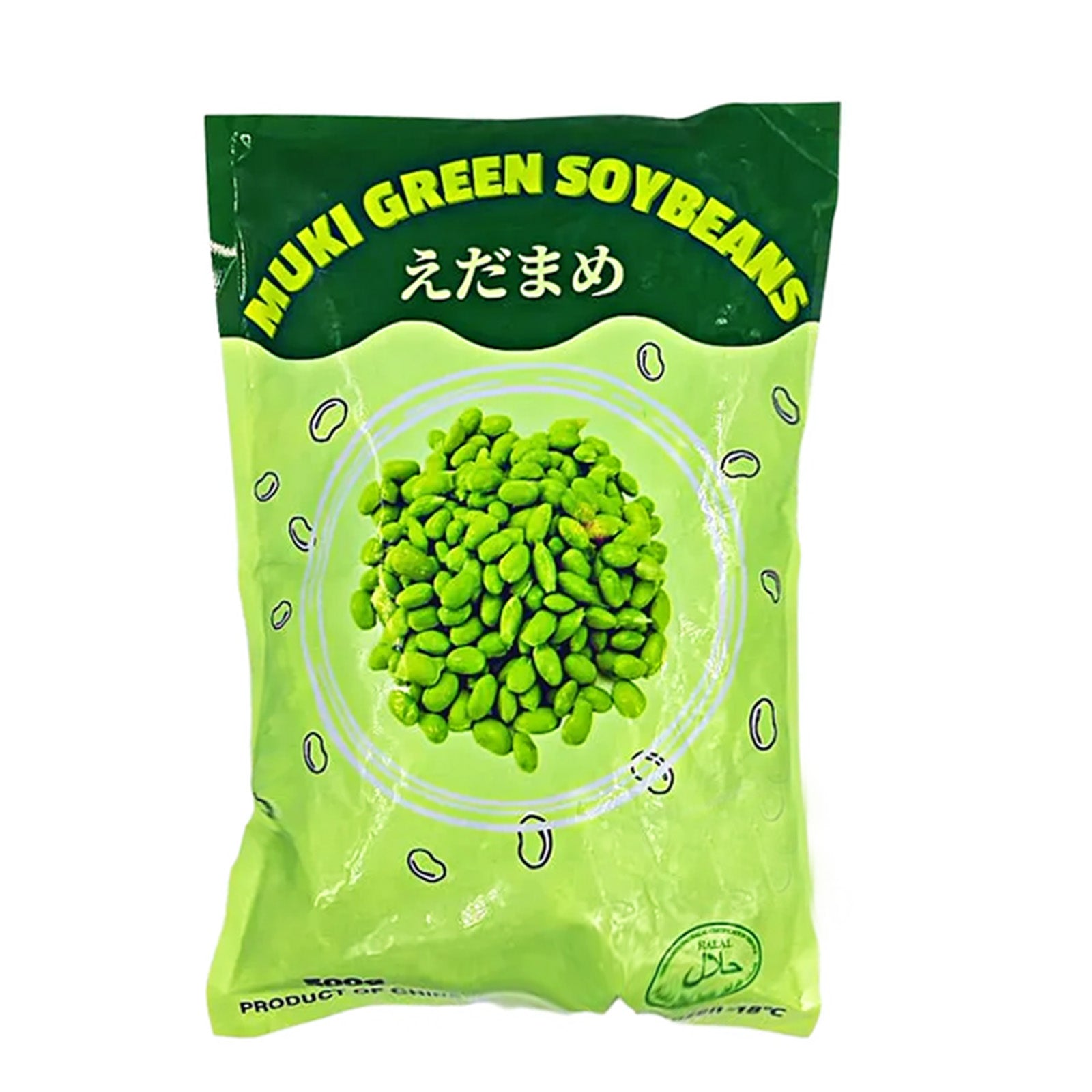 Muki Frozen Peeled Edamame 500g