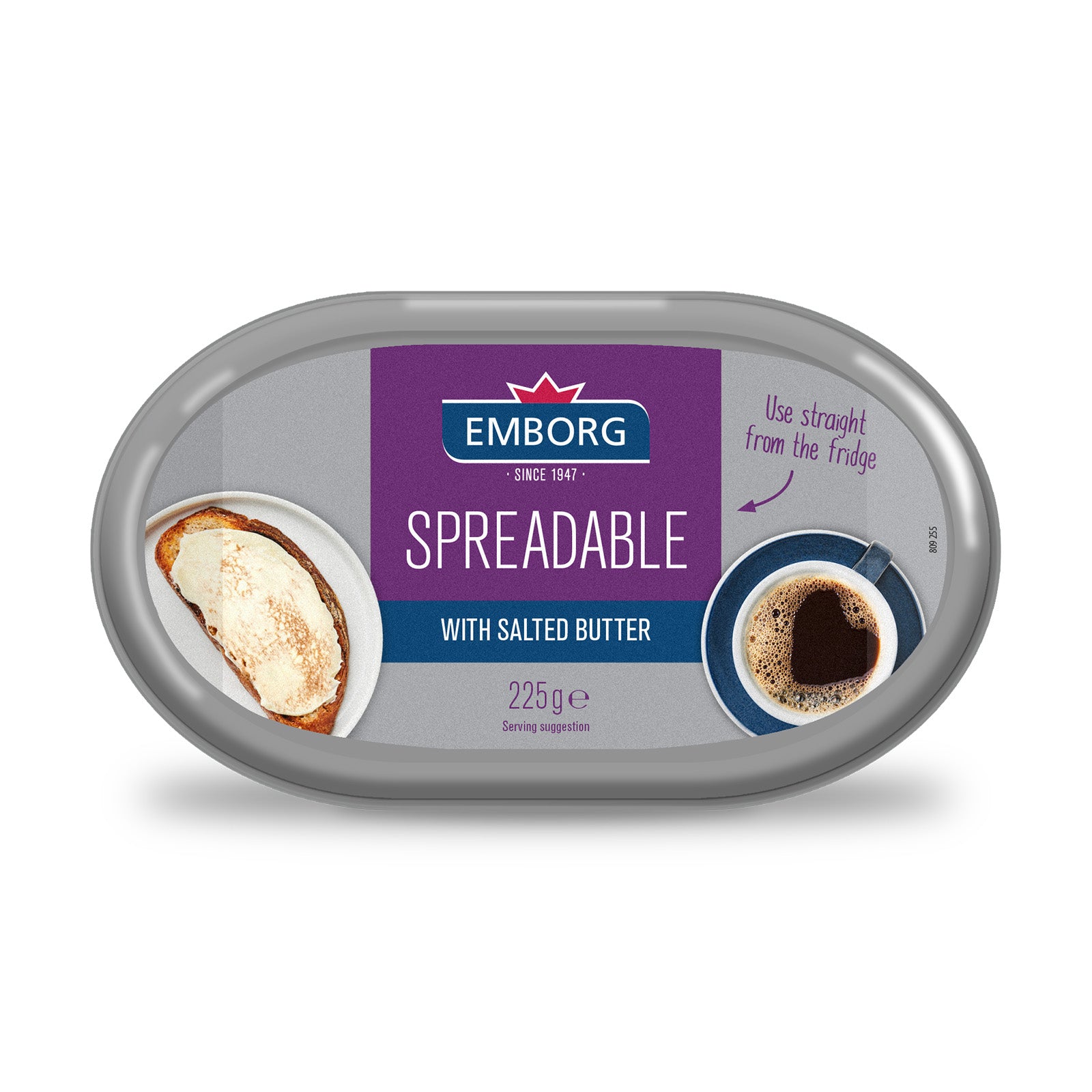 Emborg Spreadable Salted Butter 225g