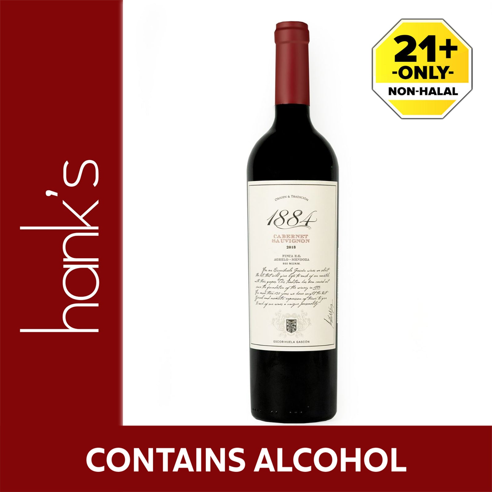1884 Cabernet Sauvignon Wine 750ml