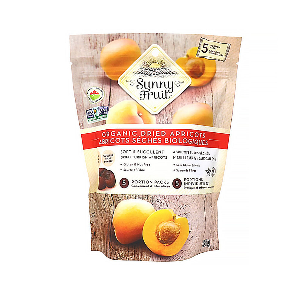 SUNNY FRUIT ORGN DRIED APRICOTS 250G
