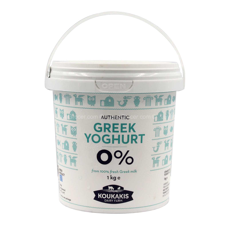 Koukakis Authentic Greek Yogurt 0% Fat 1kg