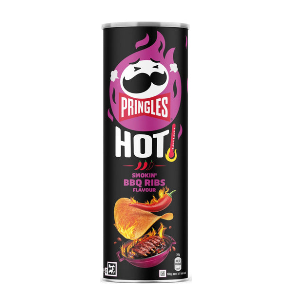 Pringles Hot Bbq Ribs (Belgium) 160g (highest price)