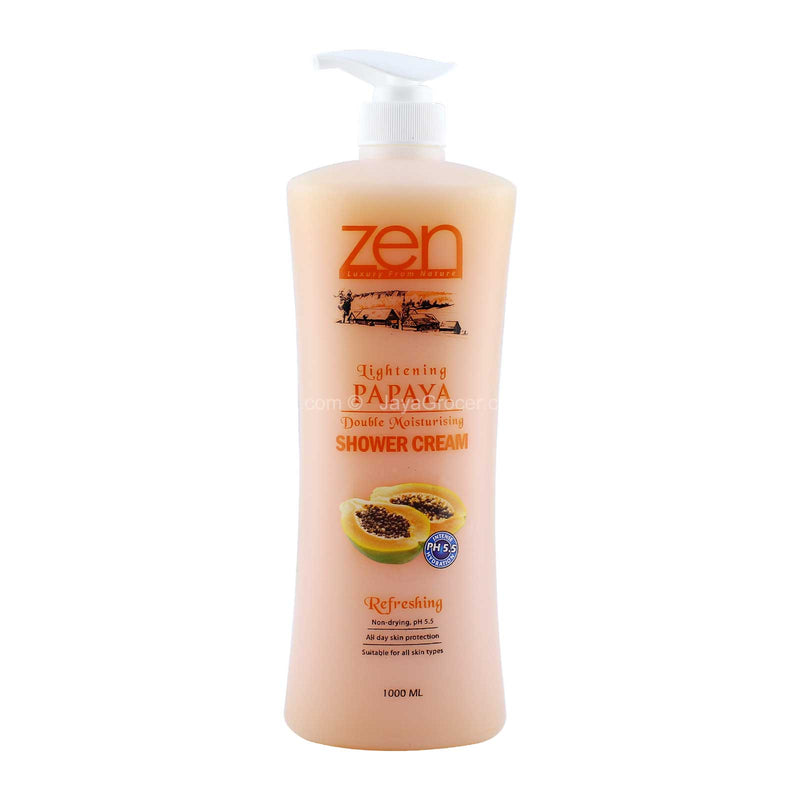 Zen Papaya Shower Cream 1L