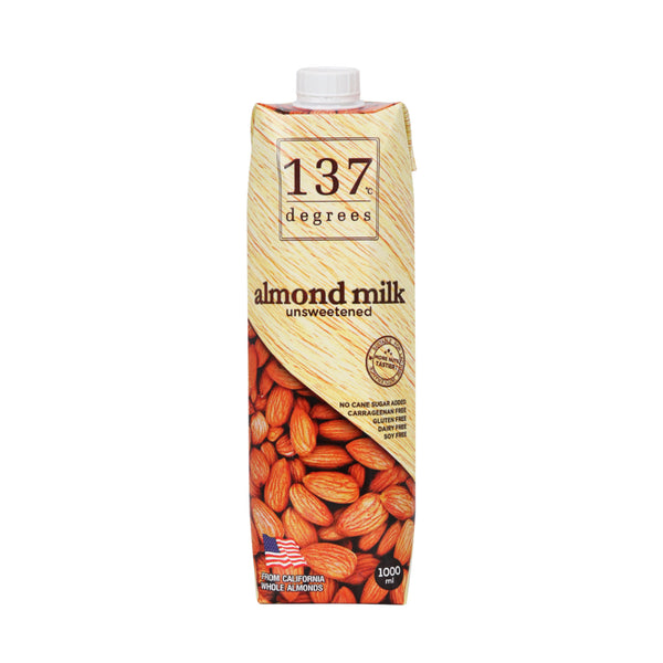 137 Degrees Unsweetened Almond Milk 1L (highest price)