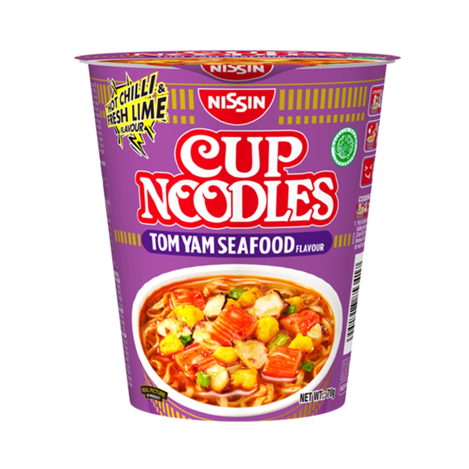 Nissin Cup Noodles Tom Yum Seafood 70g