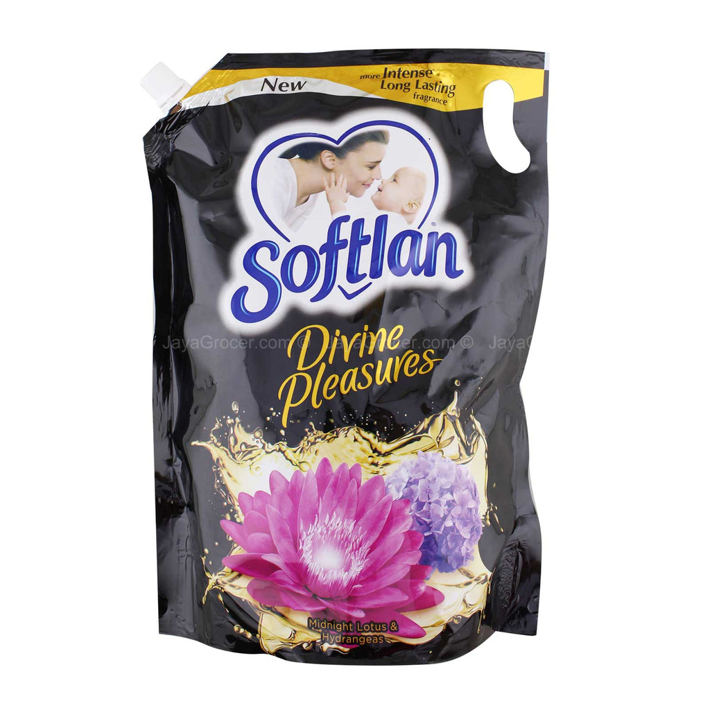 Softlan Divine Pleasure Midnight Lotus Fabric Softener Refill 1.3L