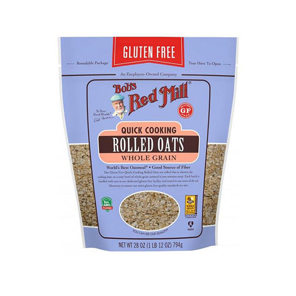 Bobs Red Mill Gluten Free Quick Cooking Rolled Oats 794g