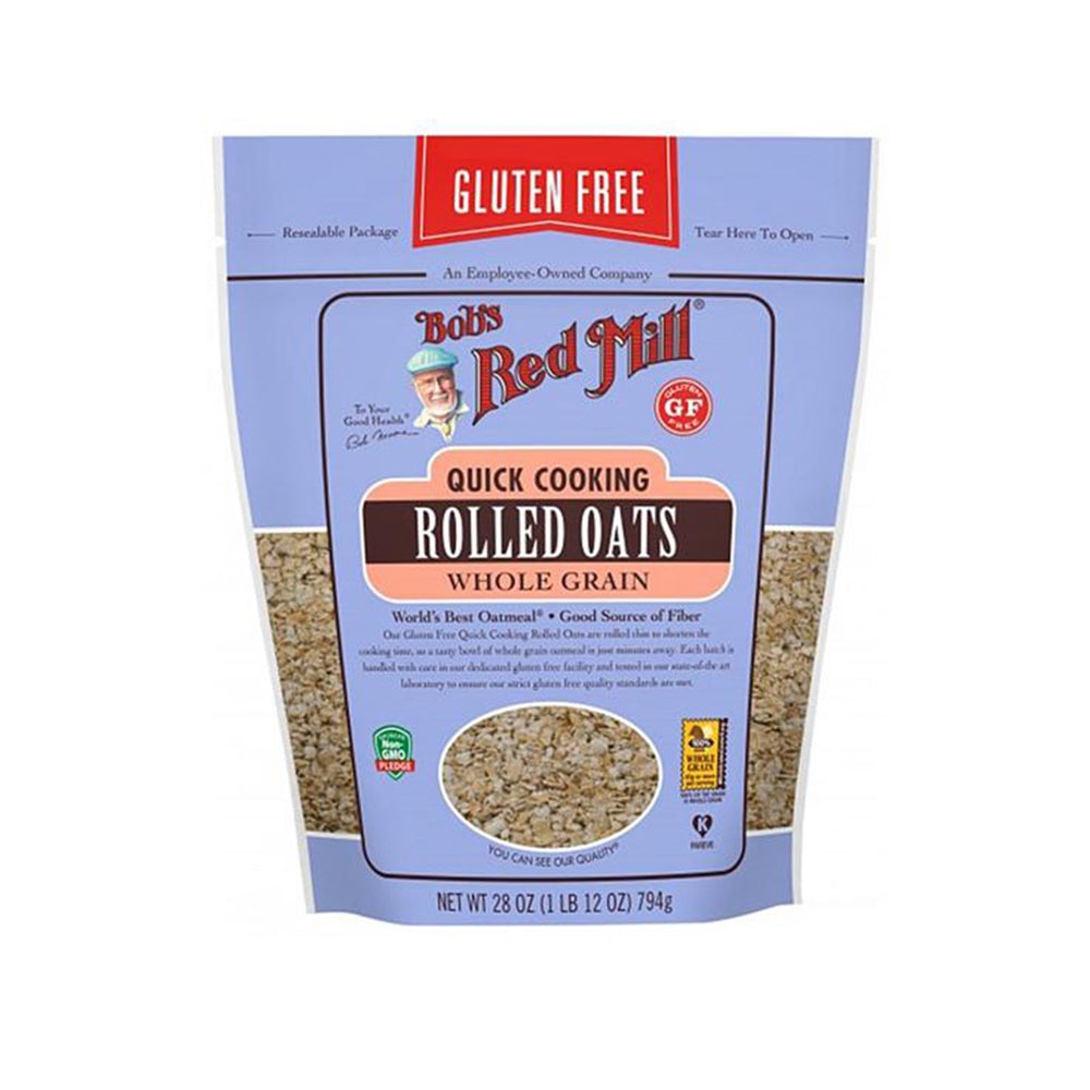 Bobs Red Mill Gluten Free Quick Cooking Rolled Oats 794g