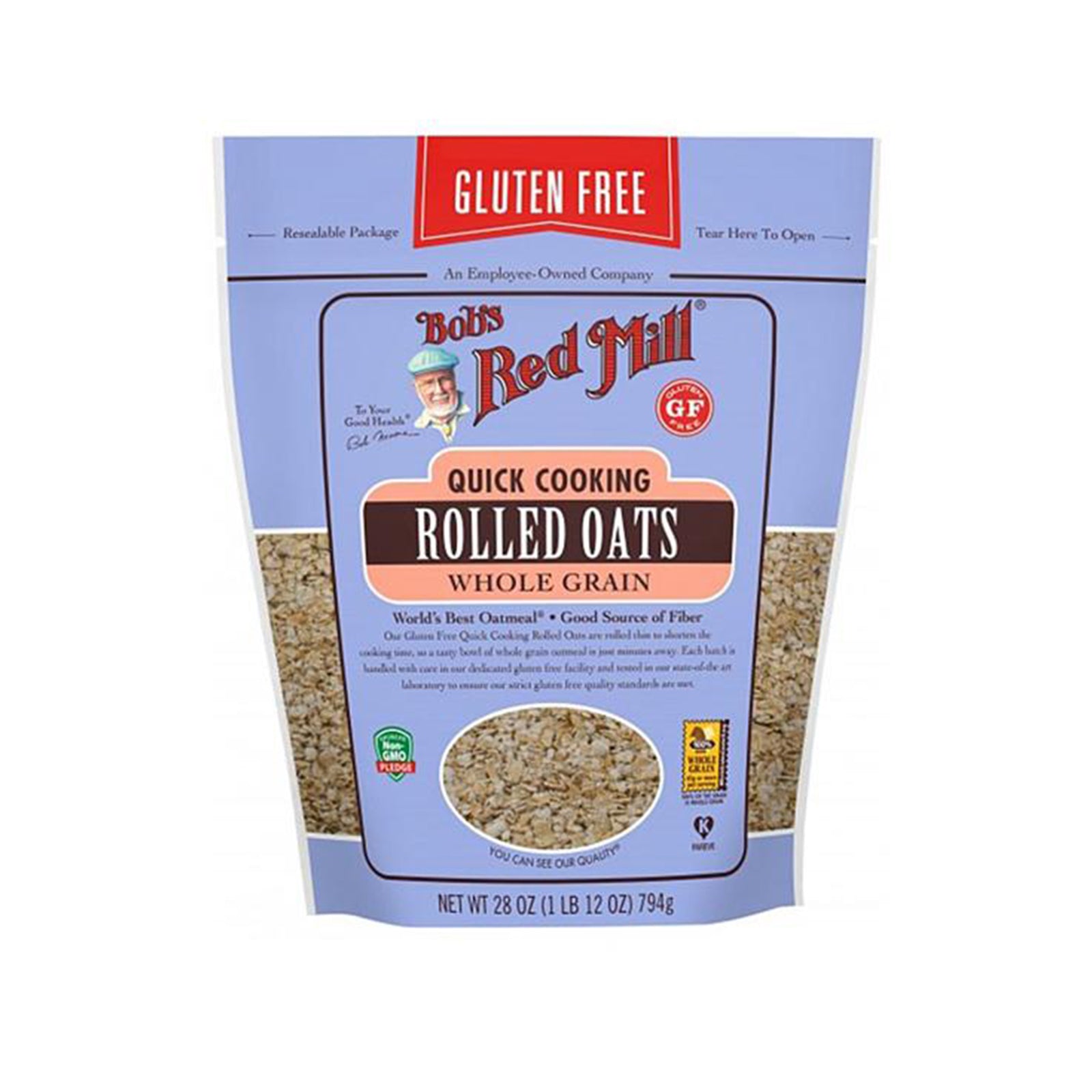 Bobs Red Mill Gluten Free Quick Cooking Rolled Oats 794g
