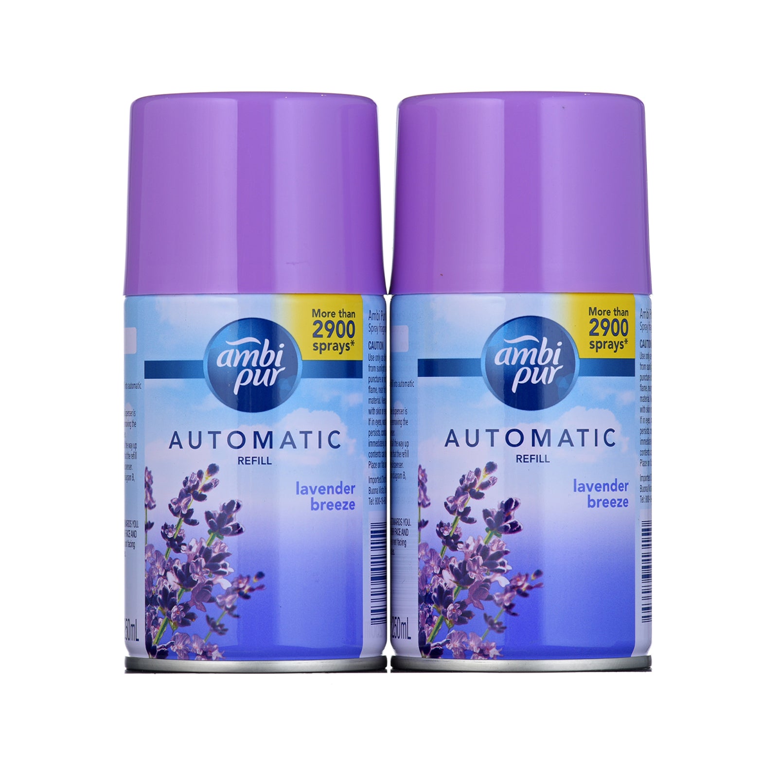 Ambi Pur Instantmatic Lavender Breeze Refill 250ml x 2