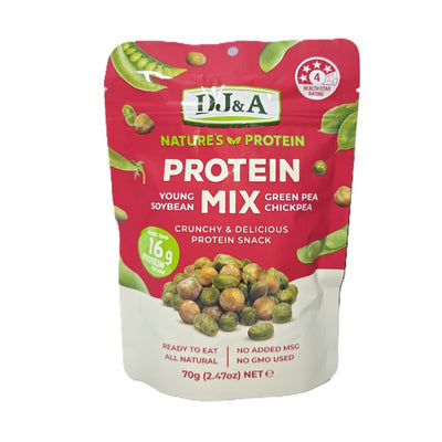 DJ and A Green Pea, Edamame and Chick Peas 70g