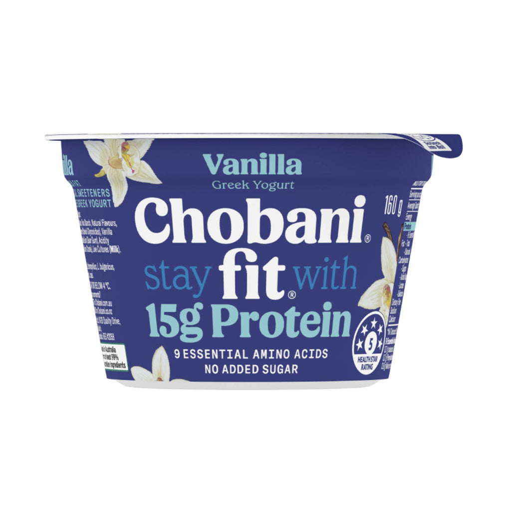 Chobani Fit Vanilla Yogurt 160g
