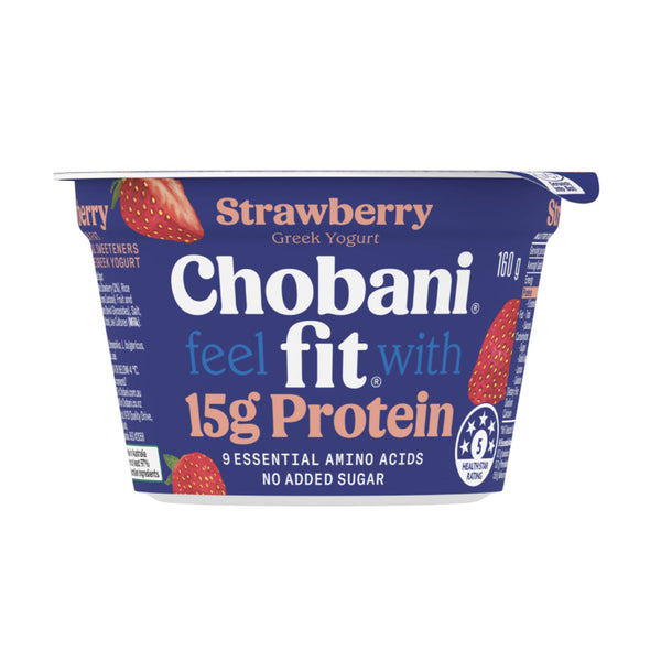 Chobani Fit Strawberry Yogurt 160g (highest price)