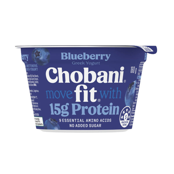 Chobani Fit Blueberry Yogurt 160g (highest price)