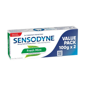 Sensodyne Fresh Mint Twin Pack 1pack