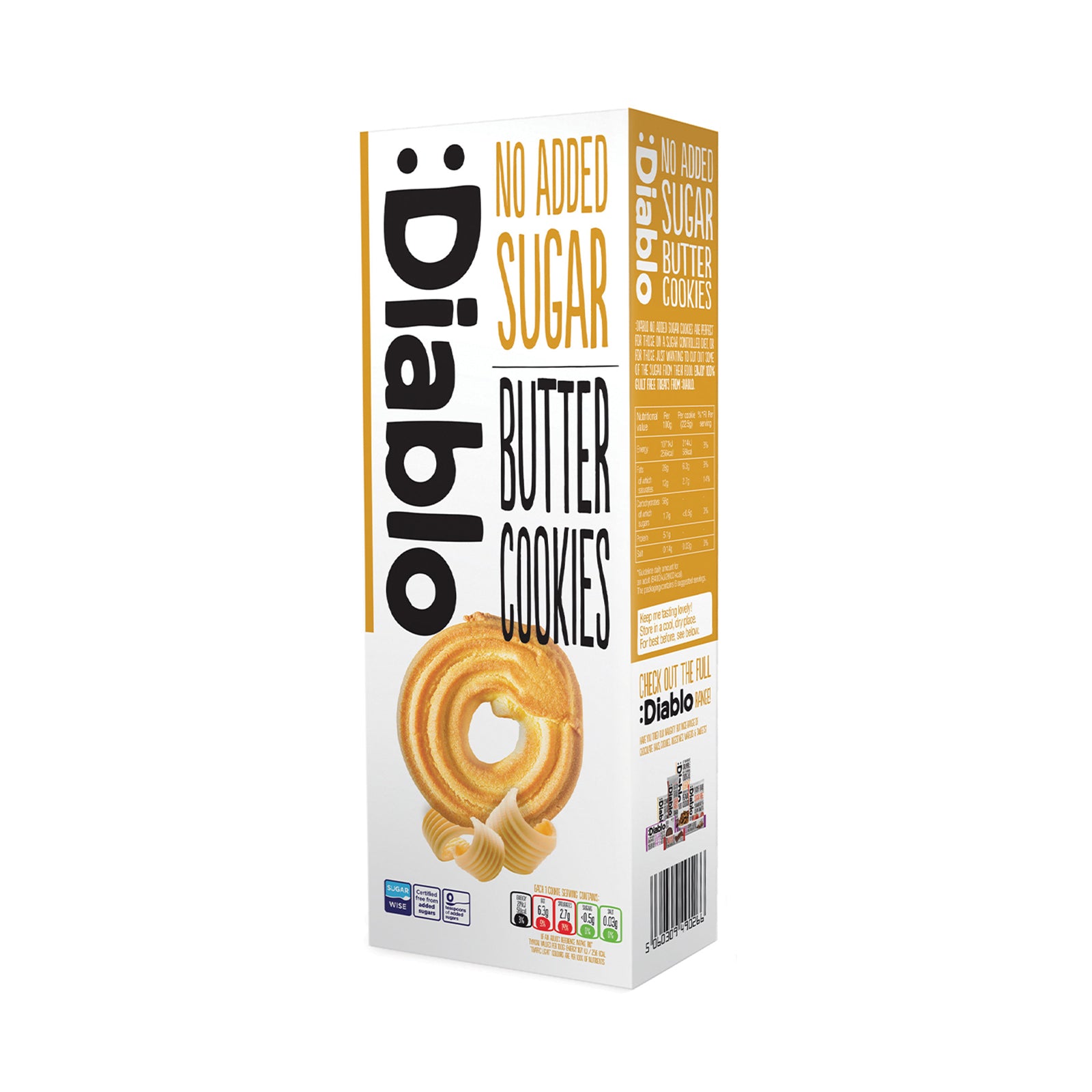 Diablo Butter Cookies 135g