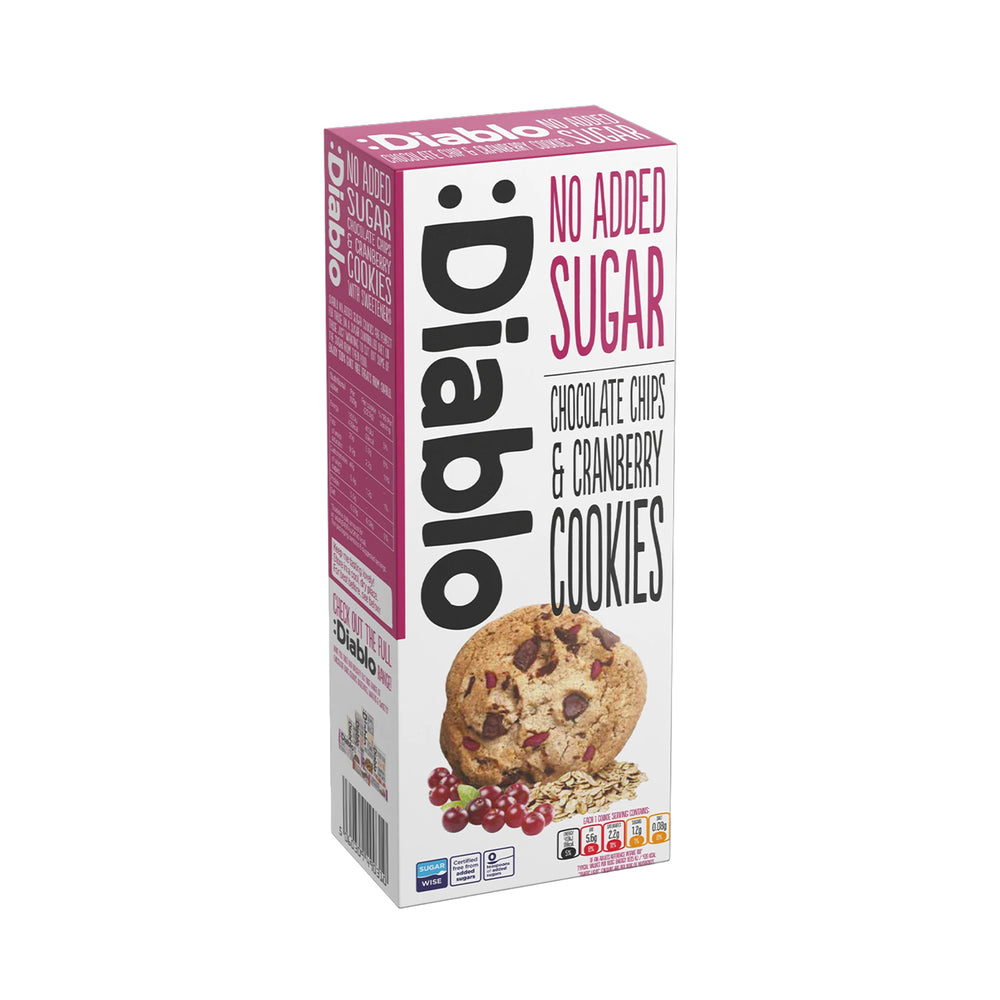 Diablo Chocolate Chip and Cranberry Cookies 135g