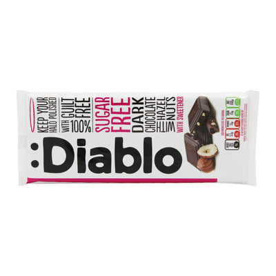 Diablo Dark Choc with Hazelnut 85g