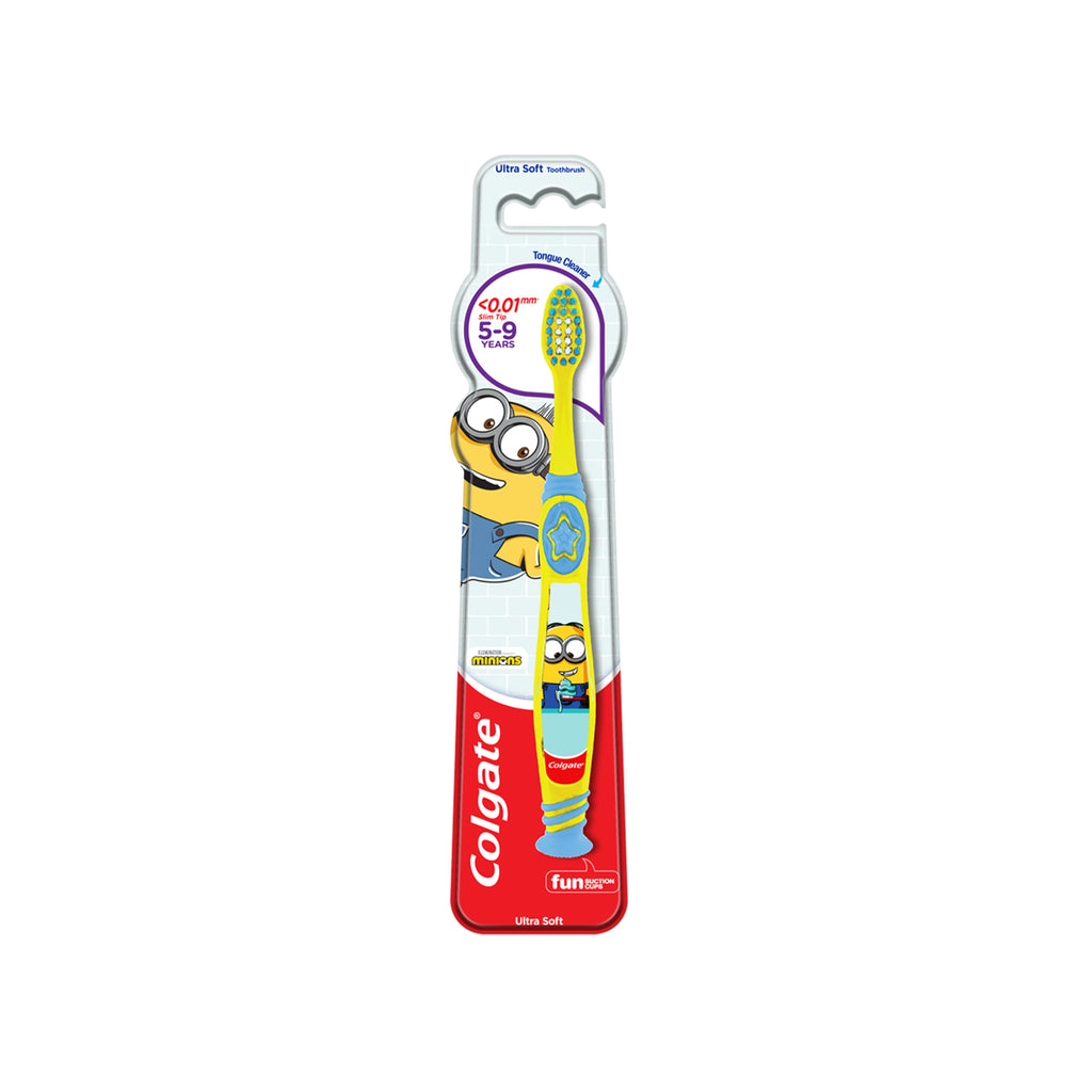 Colgate Kids Minions Toothbrush Age 5-9 (Ultra Soft) 1unit