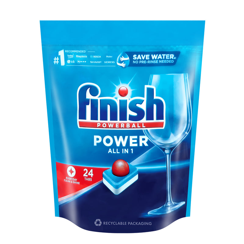 Finish Powerball All in 1 Dishwashing Cleaning Tablets 24pcs/pack