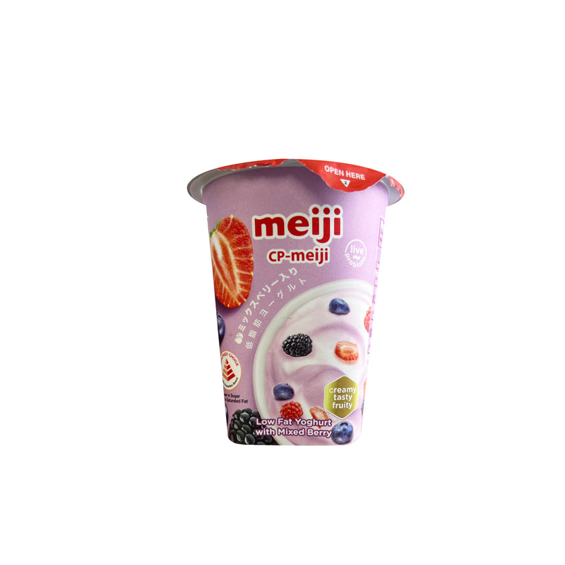 Meiji Dairy Low Fat Yogurt with Mixed Beries 135g