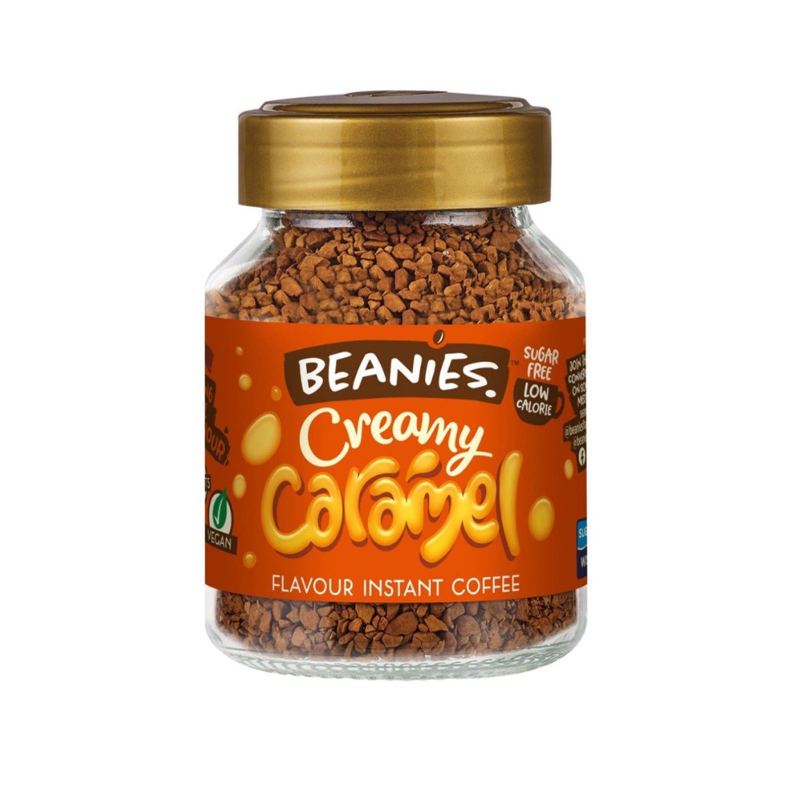 Beanies Instant Coffee Creamy Caramel 50g