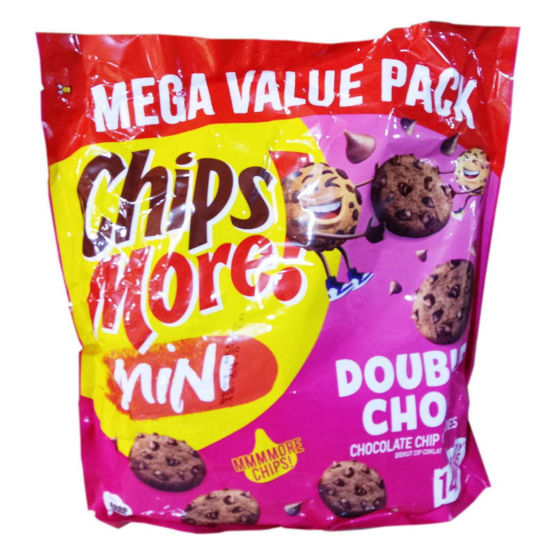 Chipsmore Mini Chips More Double Chocolate Mega Value Pack 24g x 14