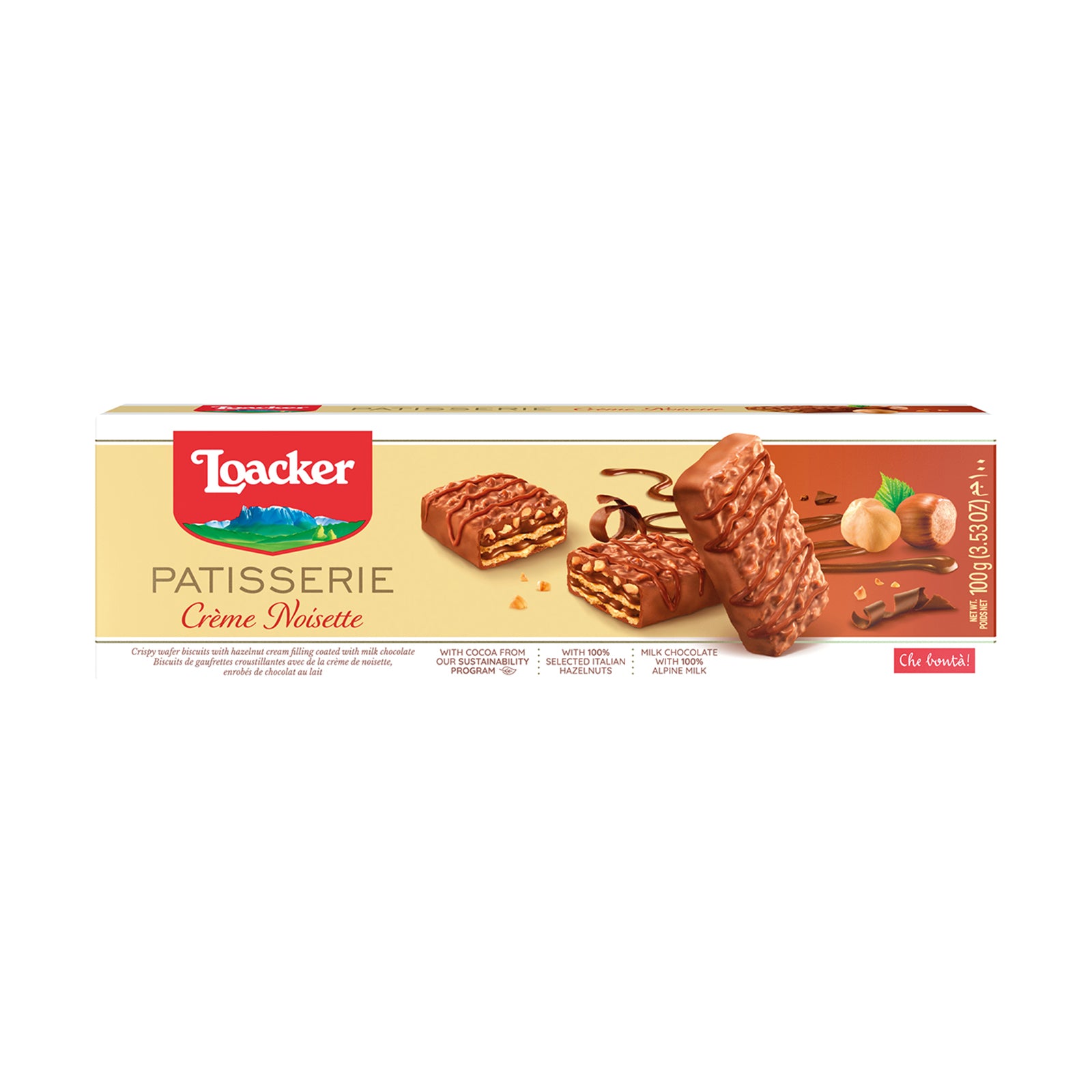 Loacker Patisserie Creme Noisette 100g