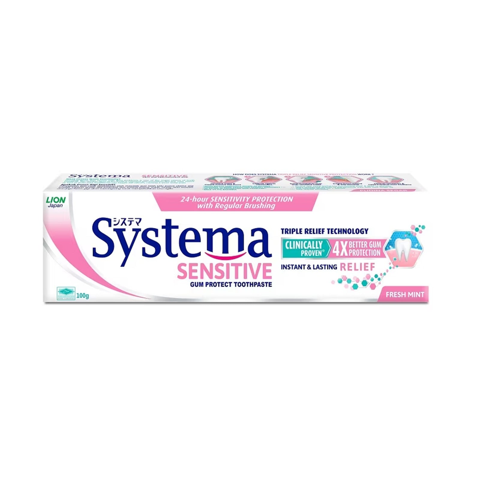 Systema Sensitive & Gum Protection Fresh Mint Toothpaste 100g