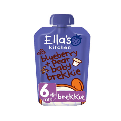 Ellas Kitchen Breakfast Blueberry and Pear Pouch 100g