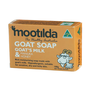 Mootilda Goat Soap with Goat's Milk & Manuka Honey 100g