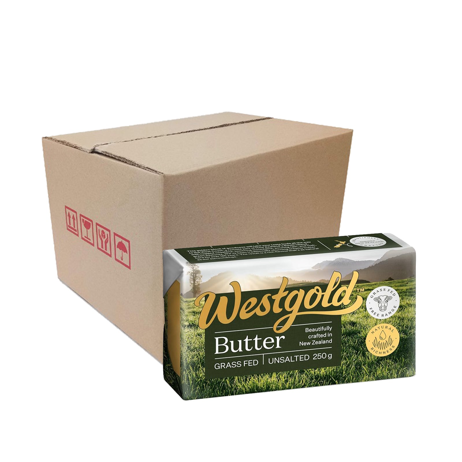 Westgold Unsalted Butter 250g