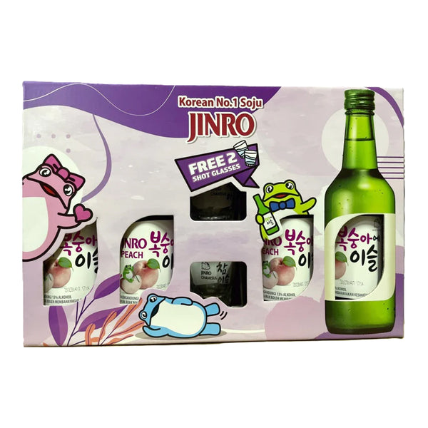 Jinro Plum Gift Pack 360ml x 4