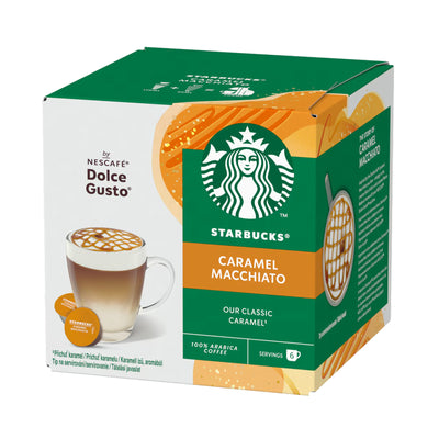 Starbucks Caramel Macchiato Coffee Capsules 128g x 12