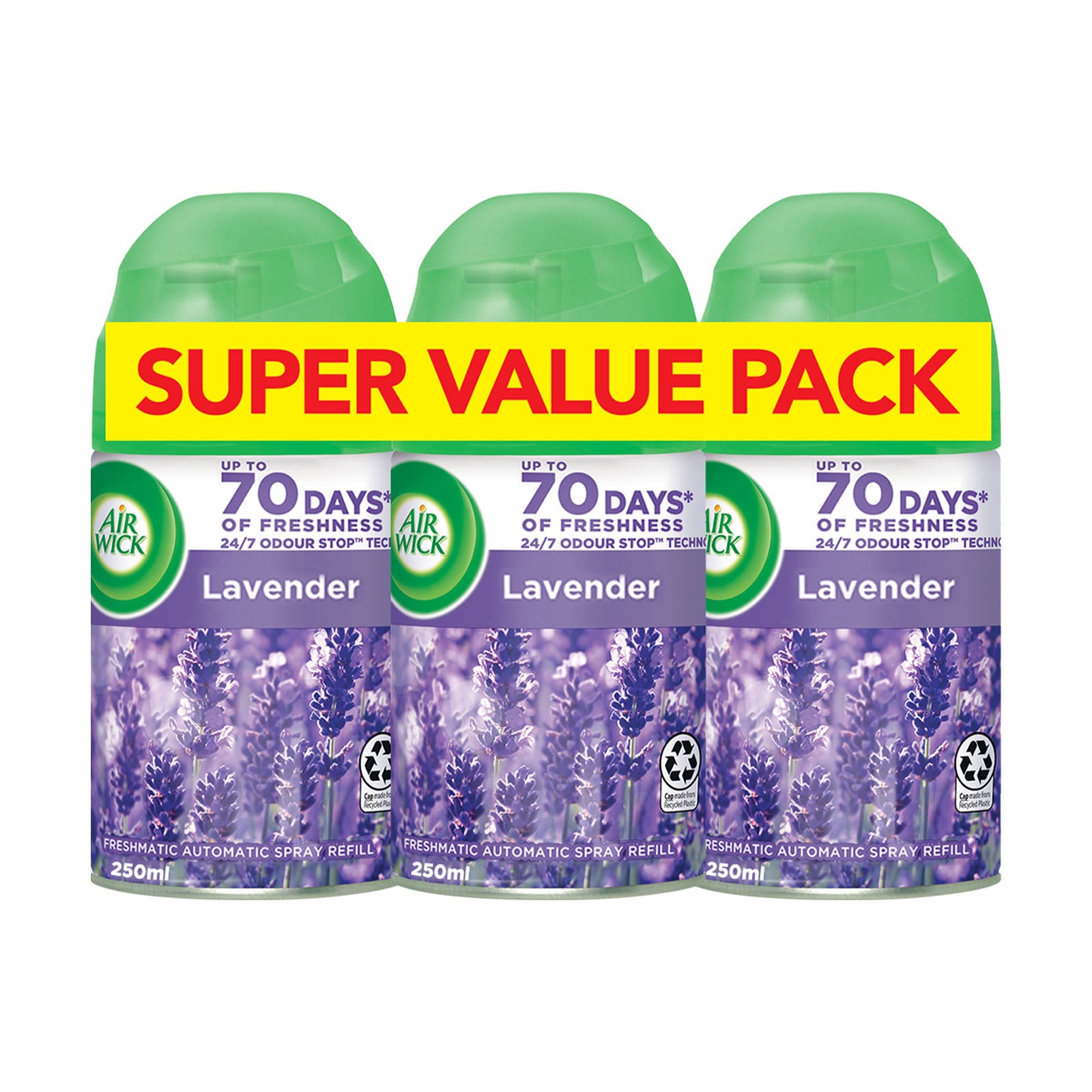 Air Wick Fresmatic Refills 2+1 Lavender 250ml
