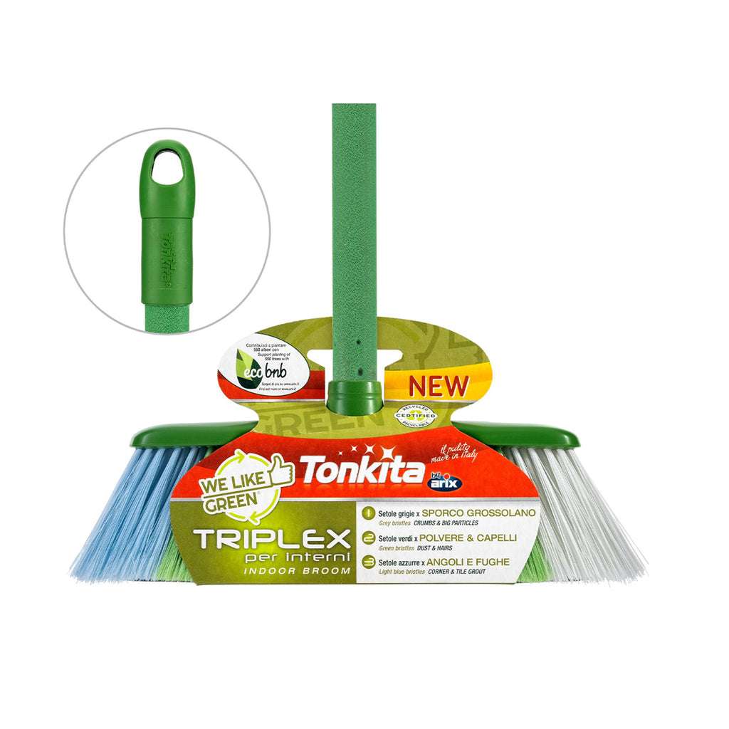 Tonkita Eco Indoor Broom (With Handle) 1unit