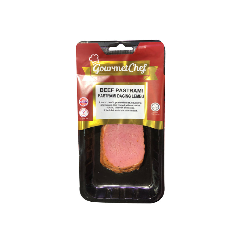 Gourmet Chef Beef Pastrami 150g