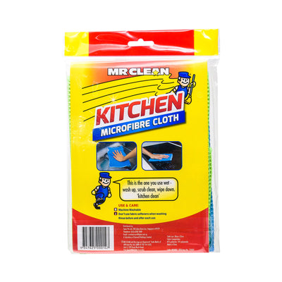 Mr Clean Kitchen Microfibre Cloth 2pcs/pack