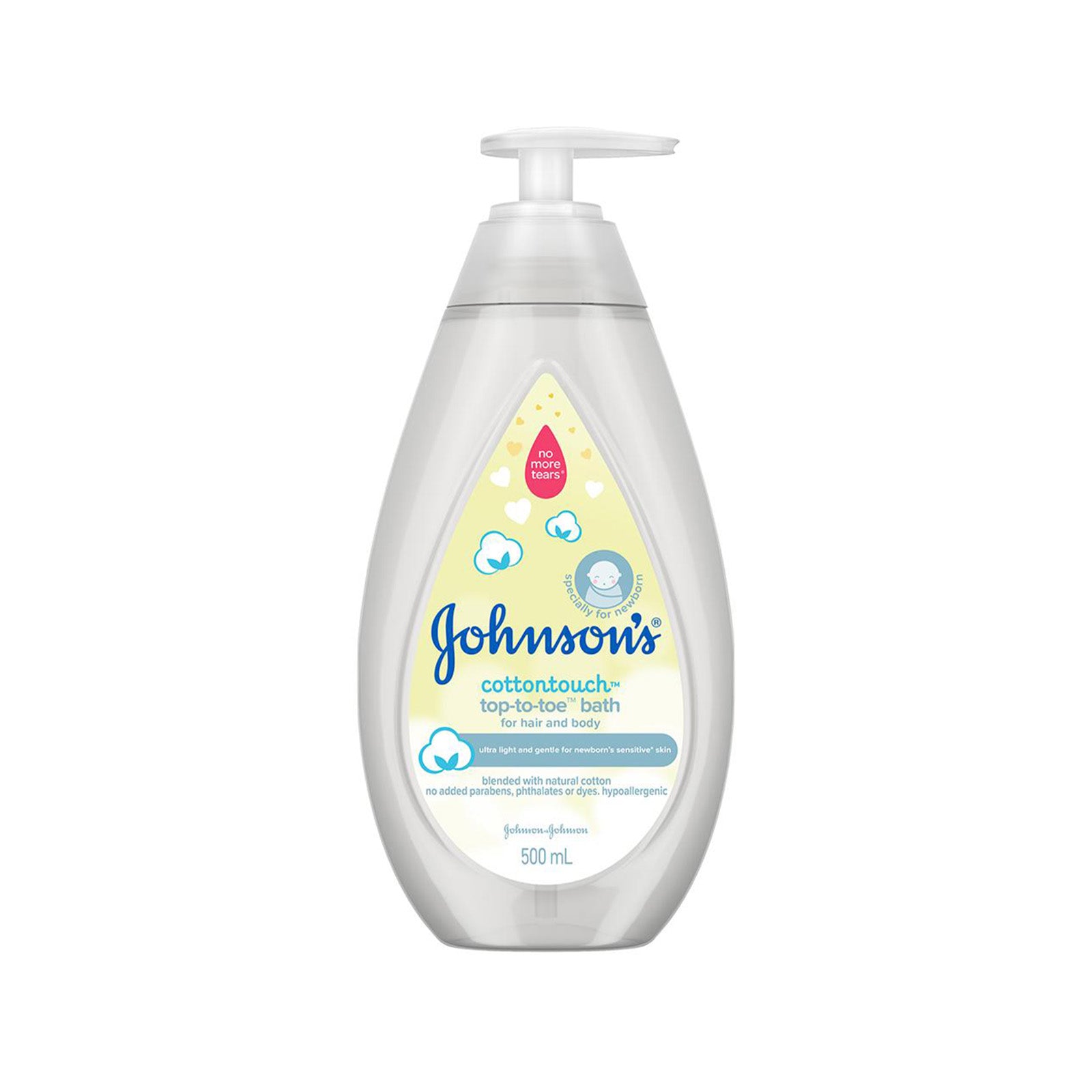 Johnson's Baby Cotton Touch Top-to-Toe Bath 200ml