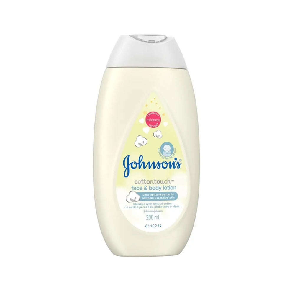 Johnson's Baby Cotton Touch Face and Body Lotion 200ml