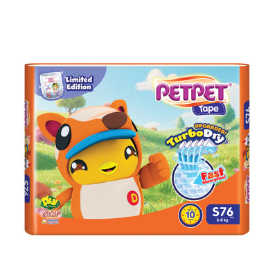 Pet Pet Diapers Mega Pack (Small) 76pcs/pack